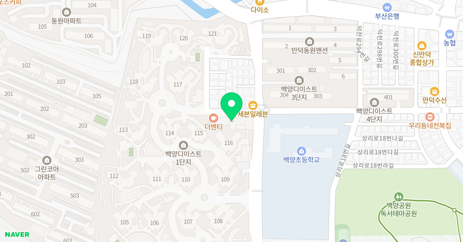 솔루니 만덕동문굿모닝힐 홈스쿨 위치