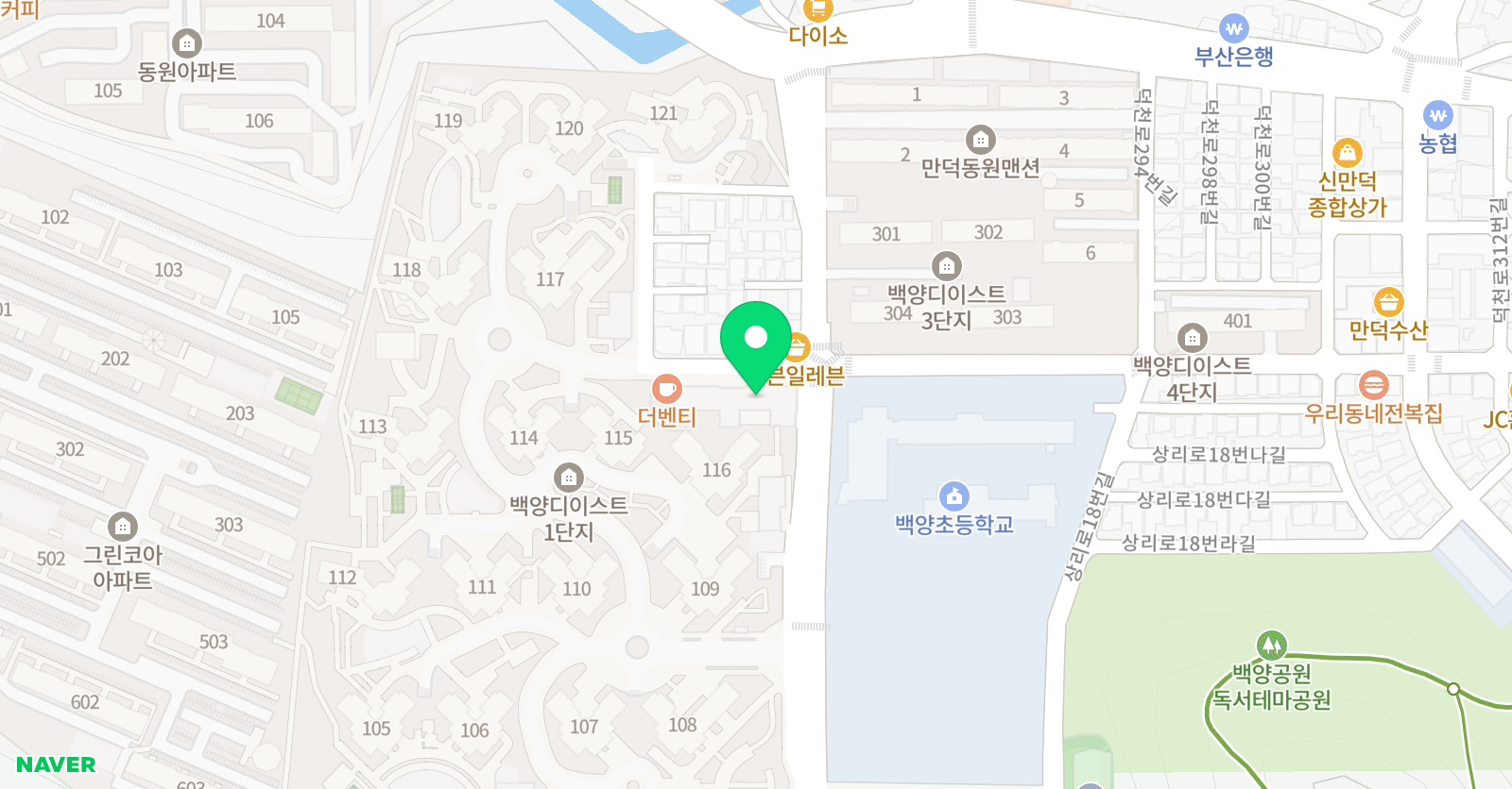 비쥬잉글리쉬미래엔 영어교습소 위치