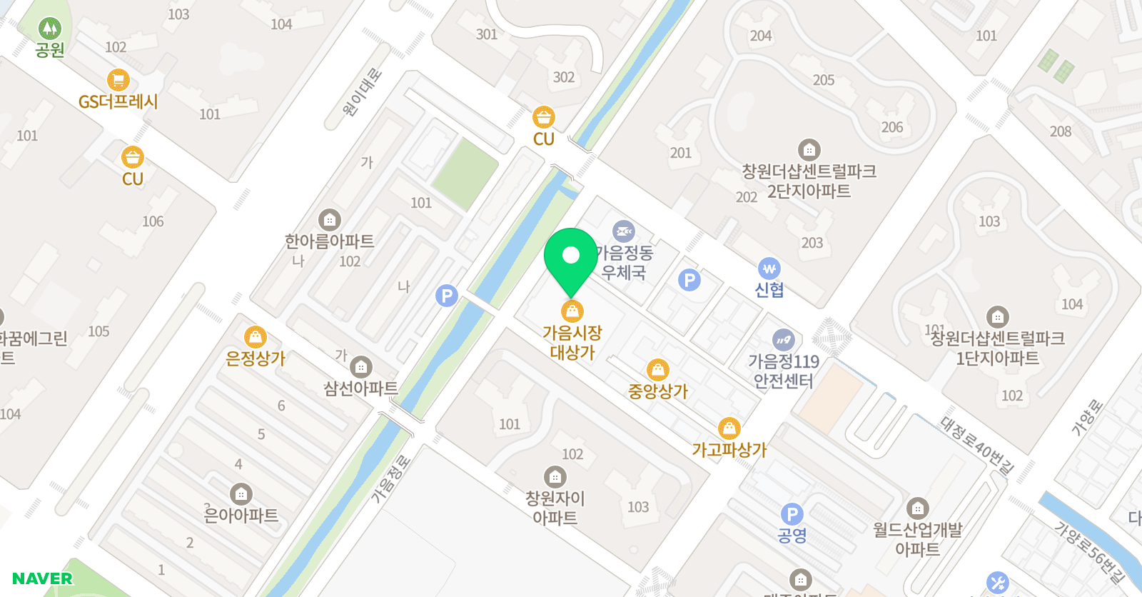 윤선생IGSE아카데미 창원가음 위치