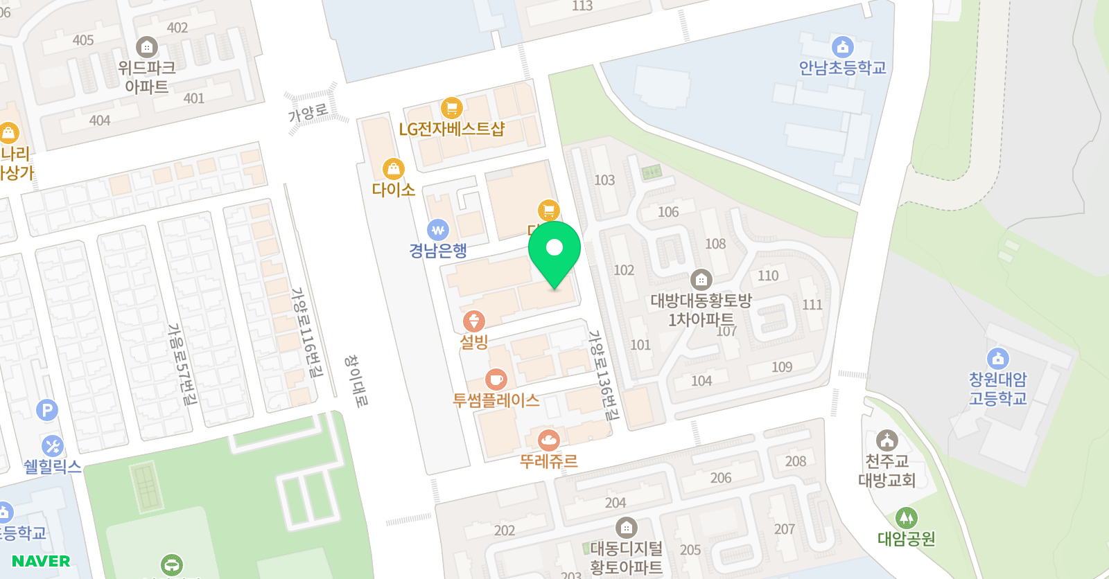 게이트 어학원 위치