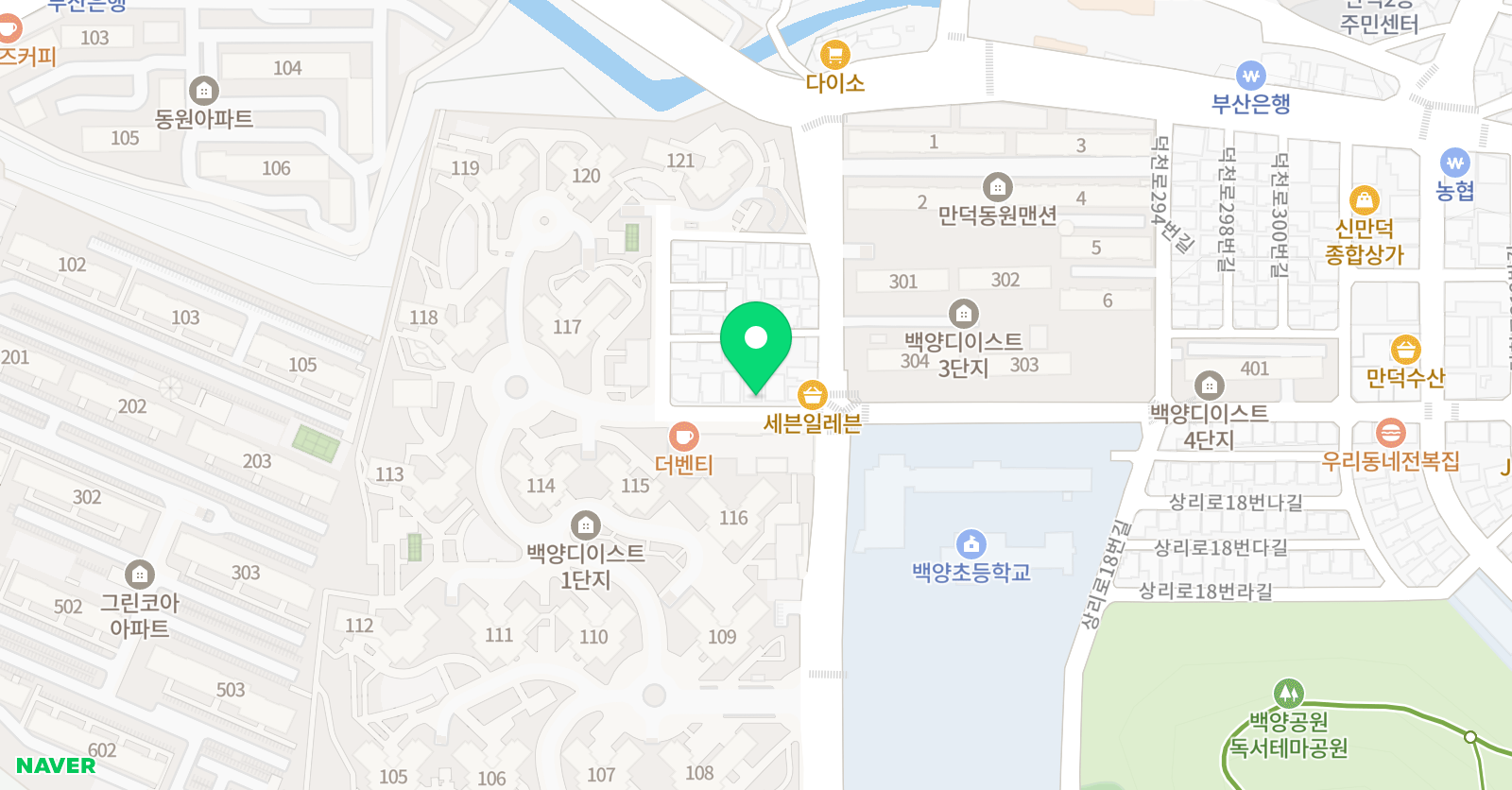 위너스 학원 위치