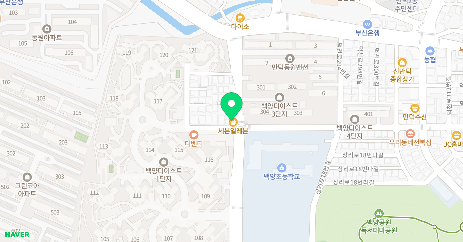 삼성영어 위너스 영어수학학원 위치
