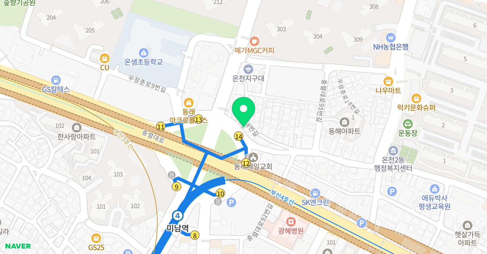 생각하는 수학 위치