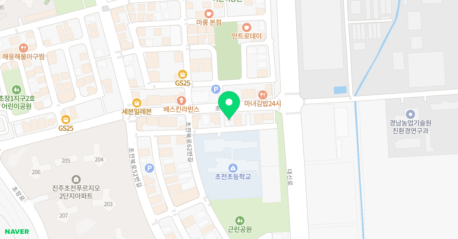 그로우어스 학원 위치