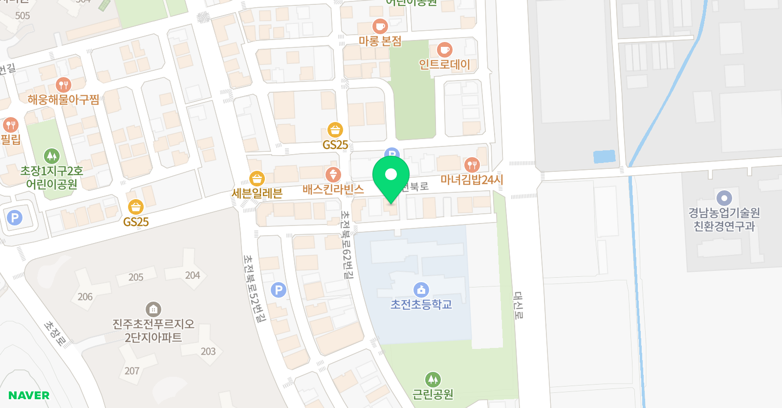 한솔 공부방 위치