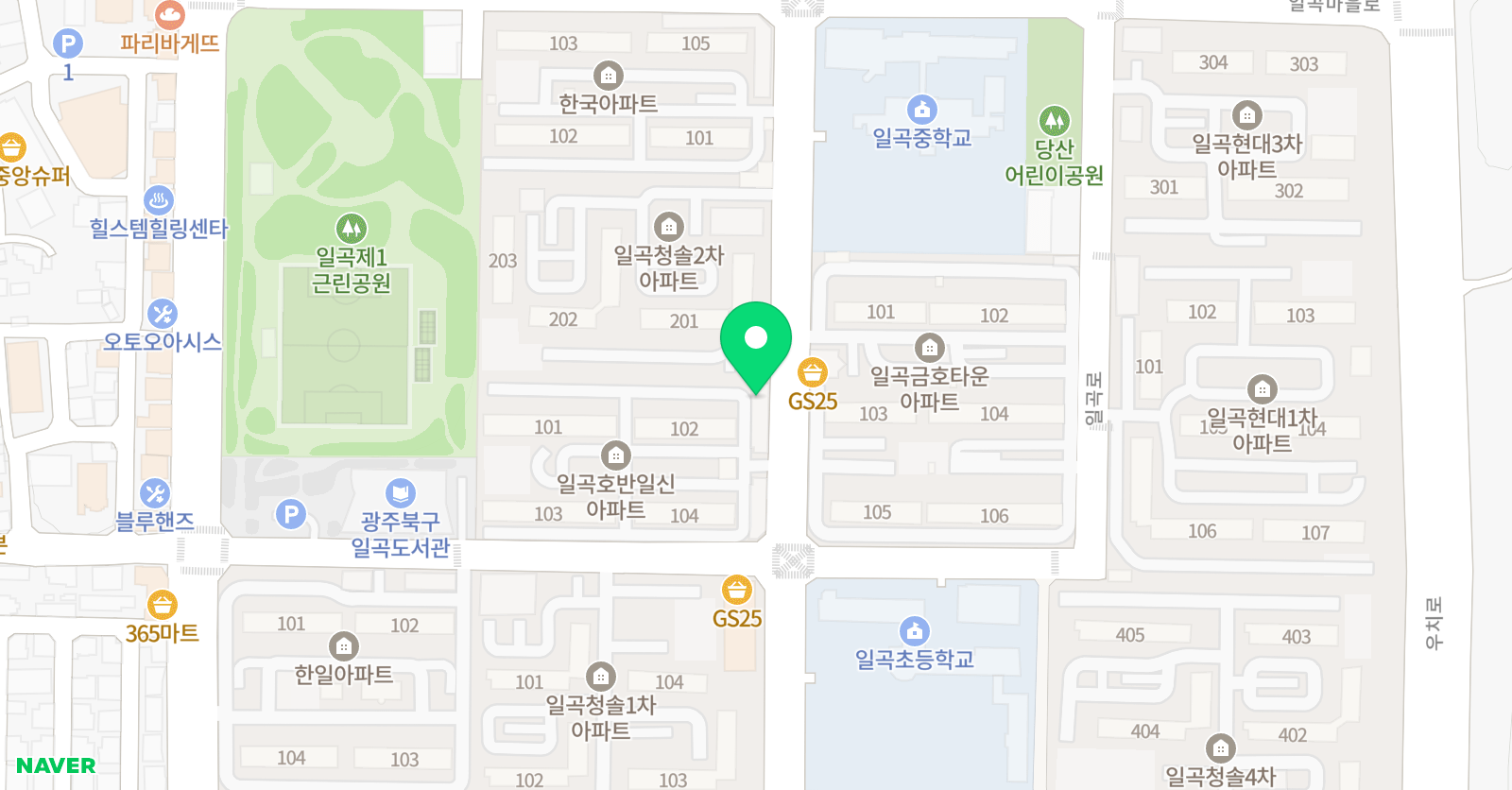 조정민부부 수학학원 위치