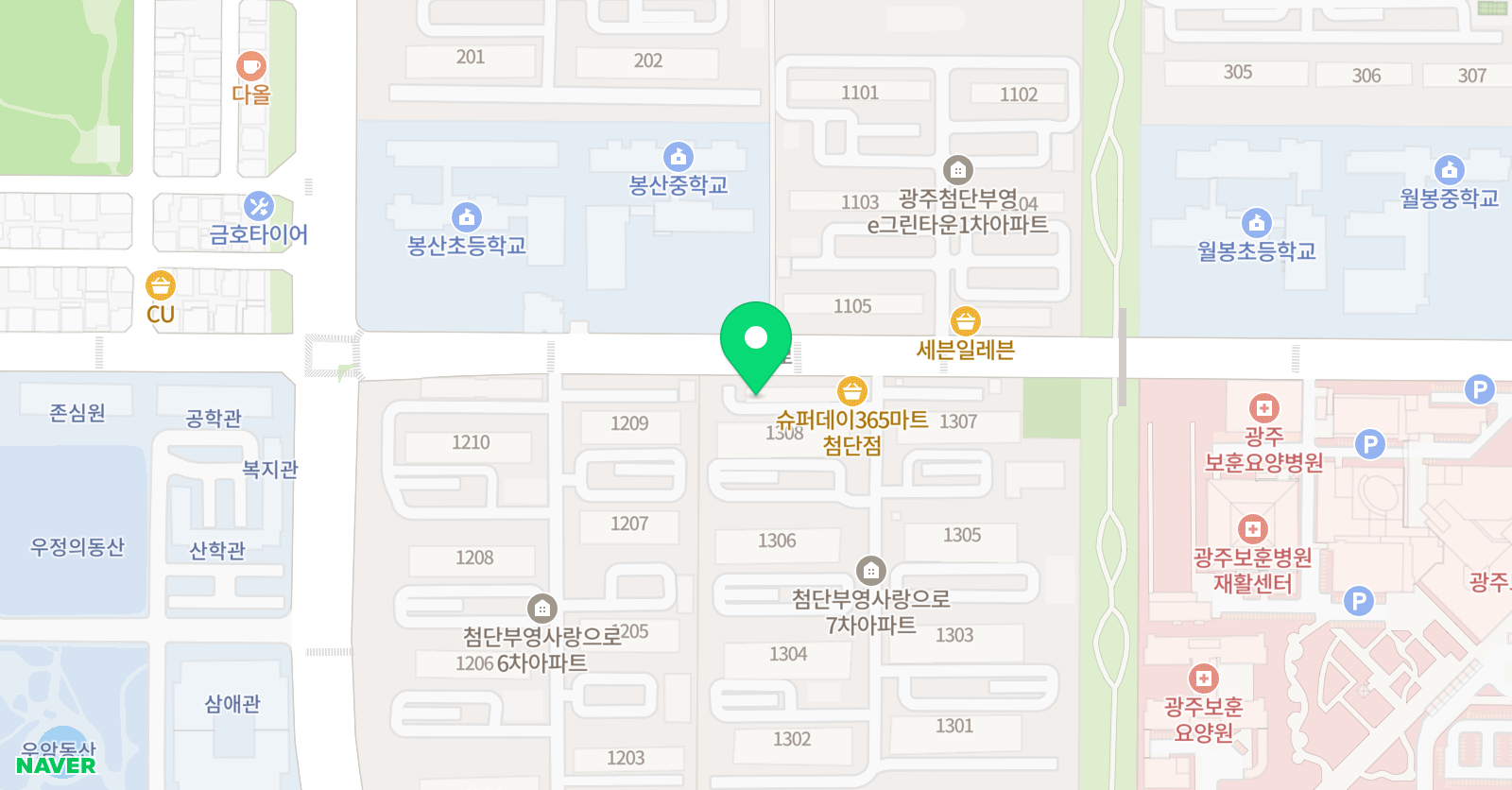 엠매쓰 수학교습소 위치