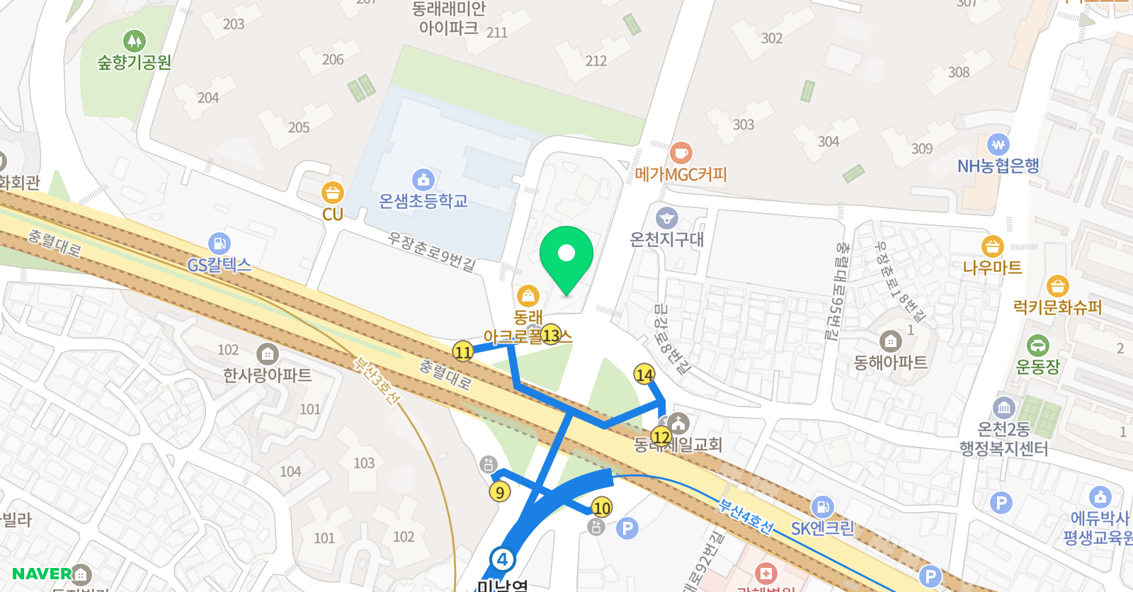 스팀융합교육원부산본점 위치