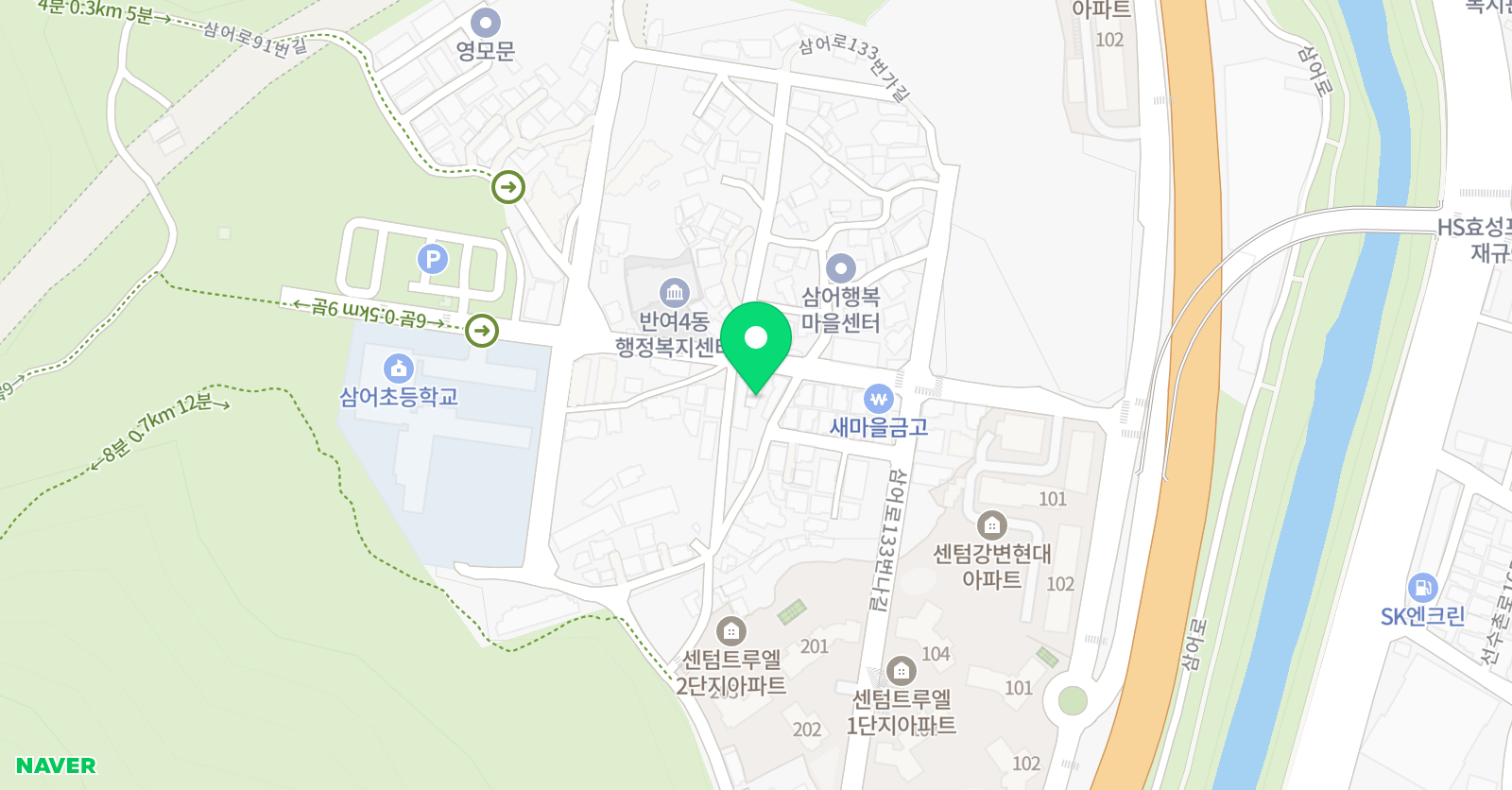 스터디포스캠프 국어교습소 동래 위치