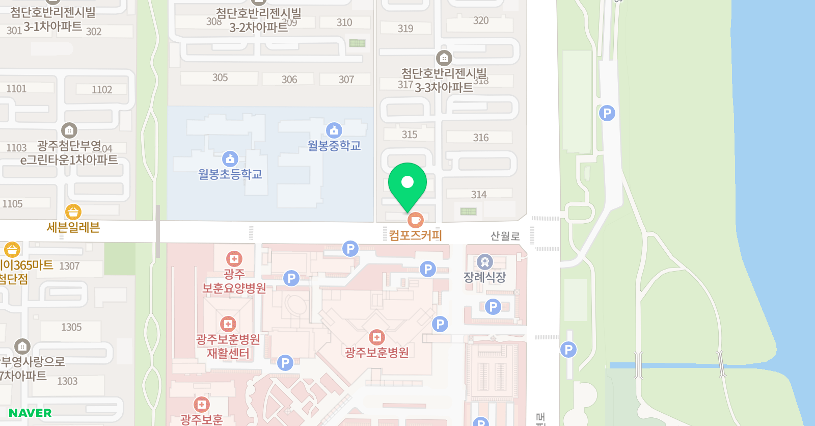 호반수 음악학원 위치