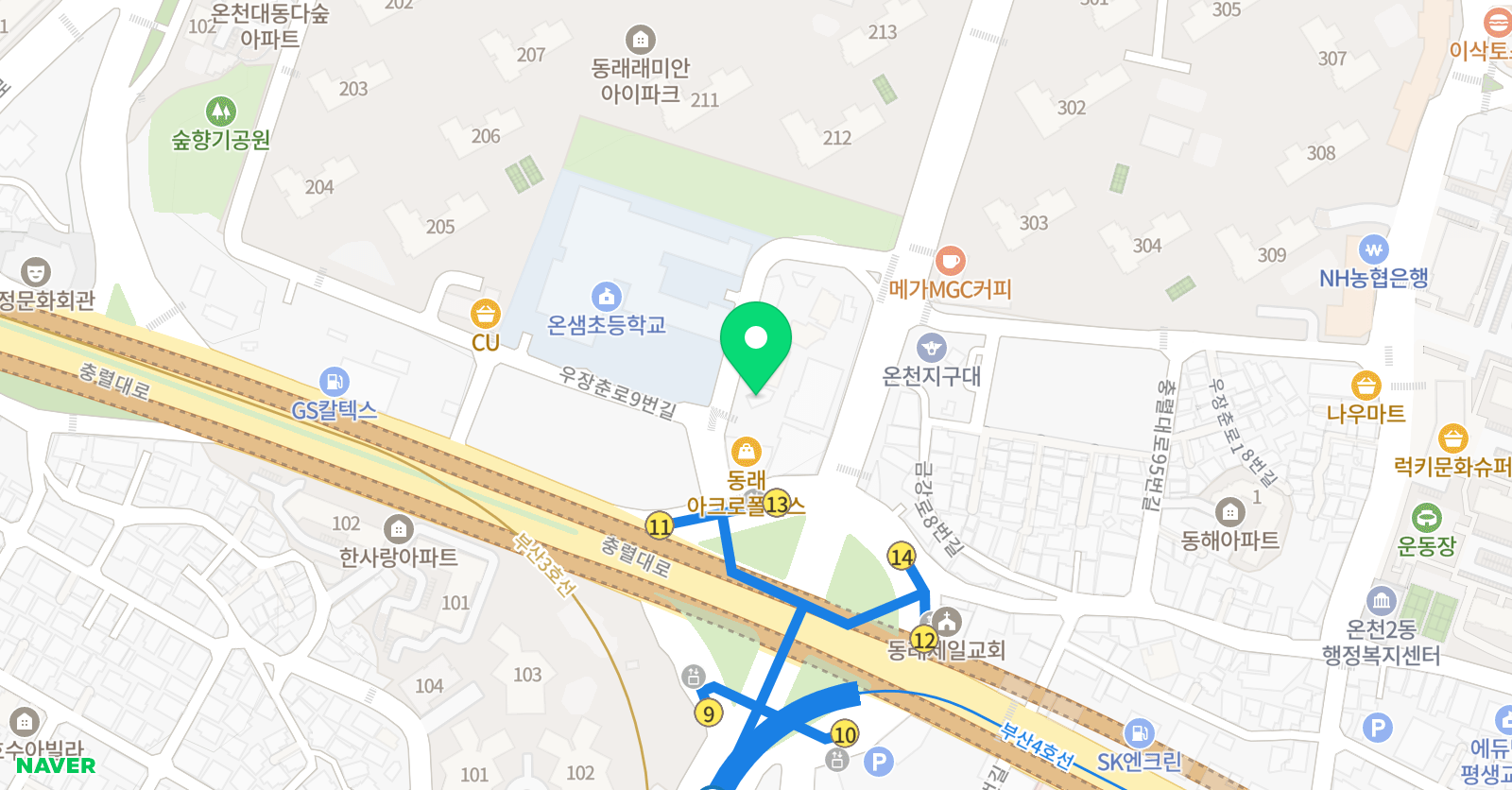 와이즈아울 영어도서관 영어교습소 위치
