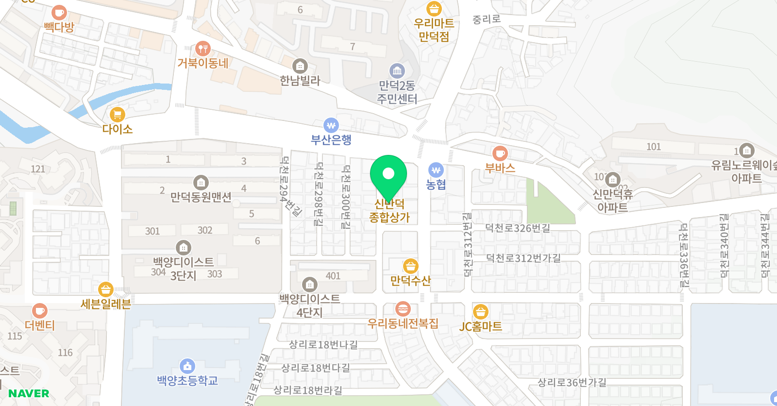 솔나무 음악학원 위치