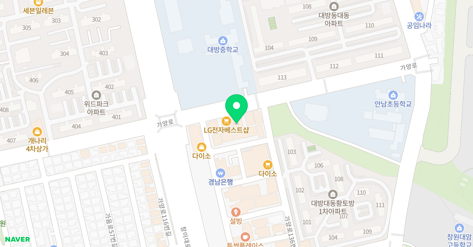 디스커버리 어학원 위치