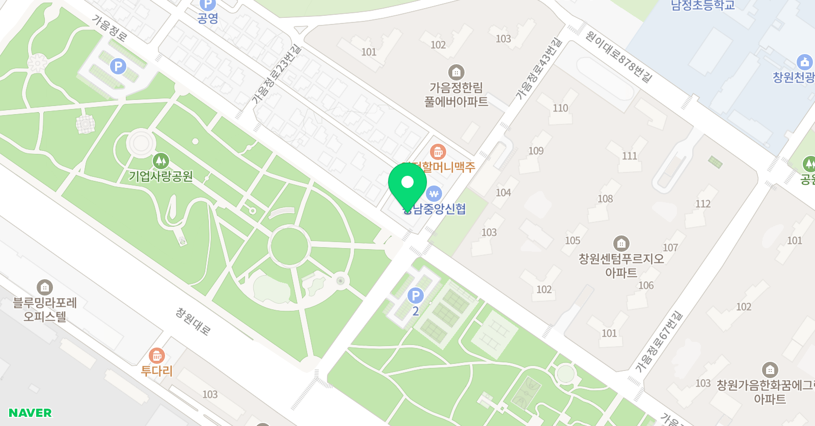 예담 학원 위치