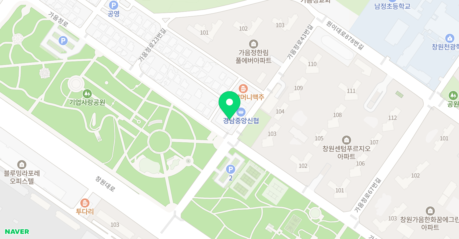 미레브 발레학원 위치