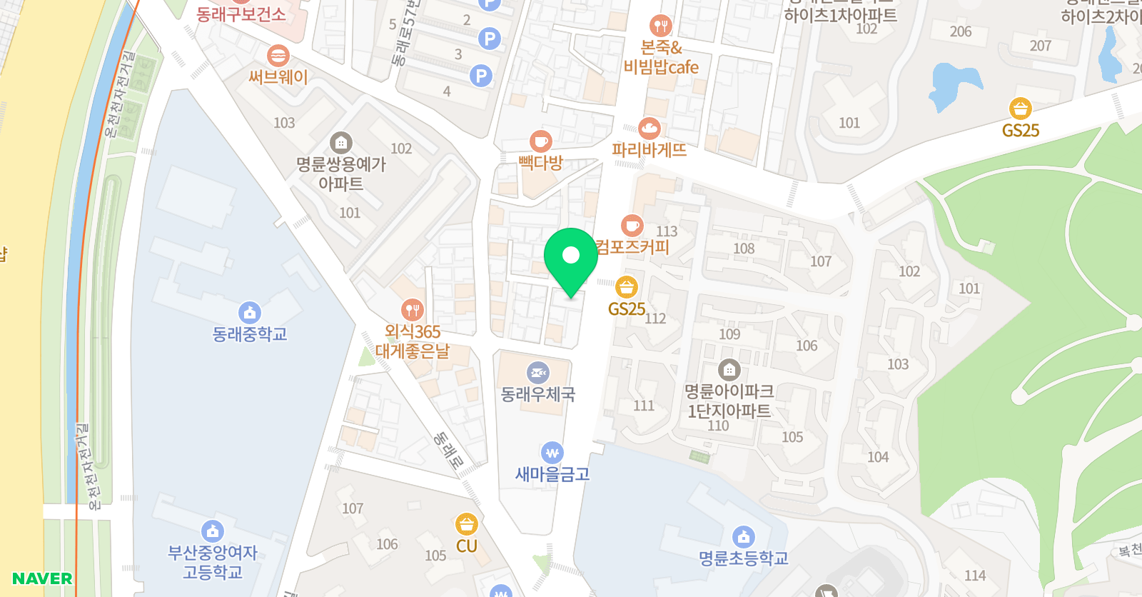 ENGLISH FACTORY 위치