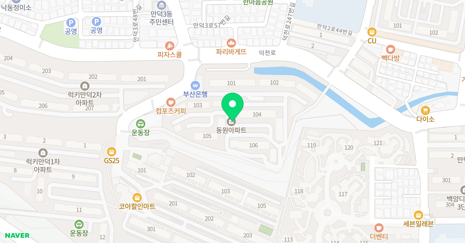 차수학영어학원 위치