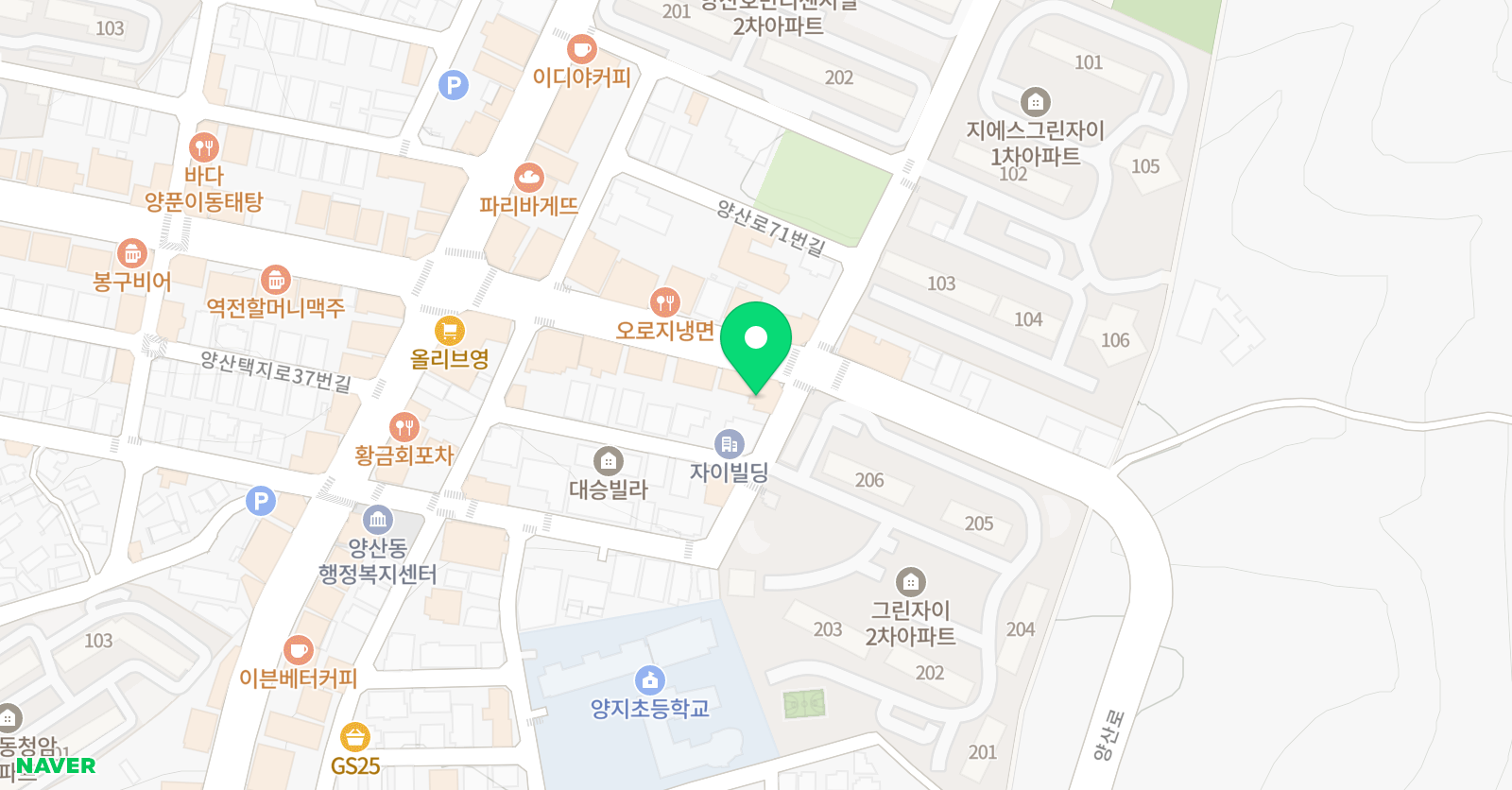 강남인재 학원 위치