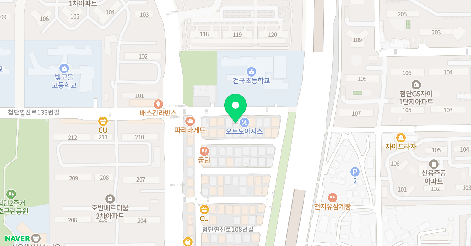 우리말해,하마 수학과학학원 신용점 위치