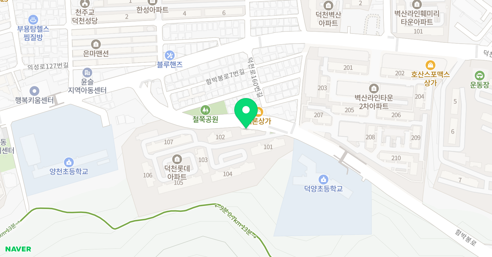 Art샤갈 미술학원 위치