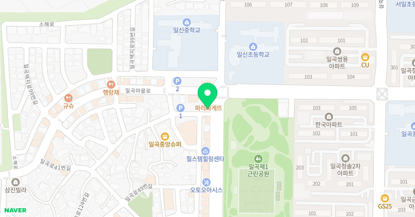 기탄 사고력교실 일곡점 위치