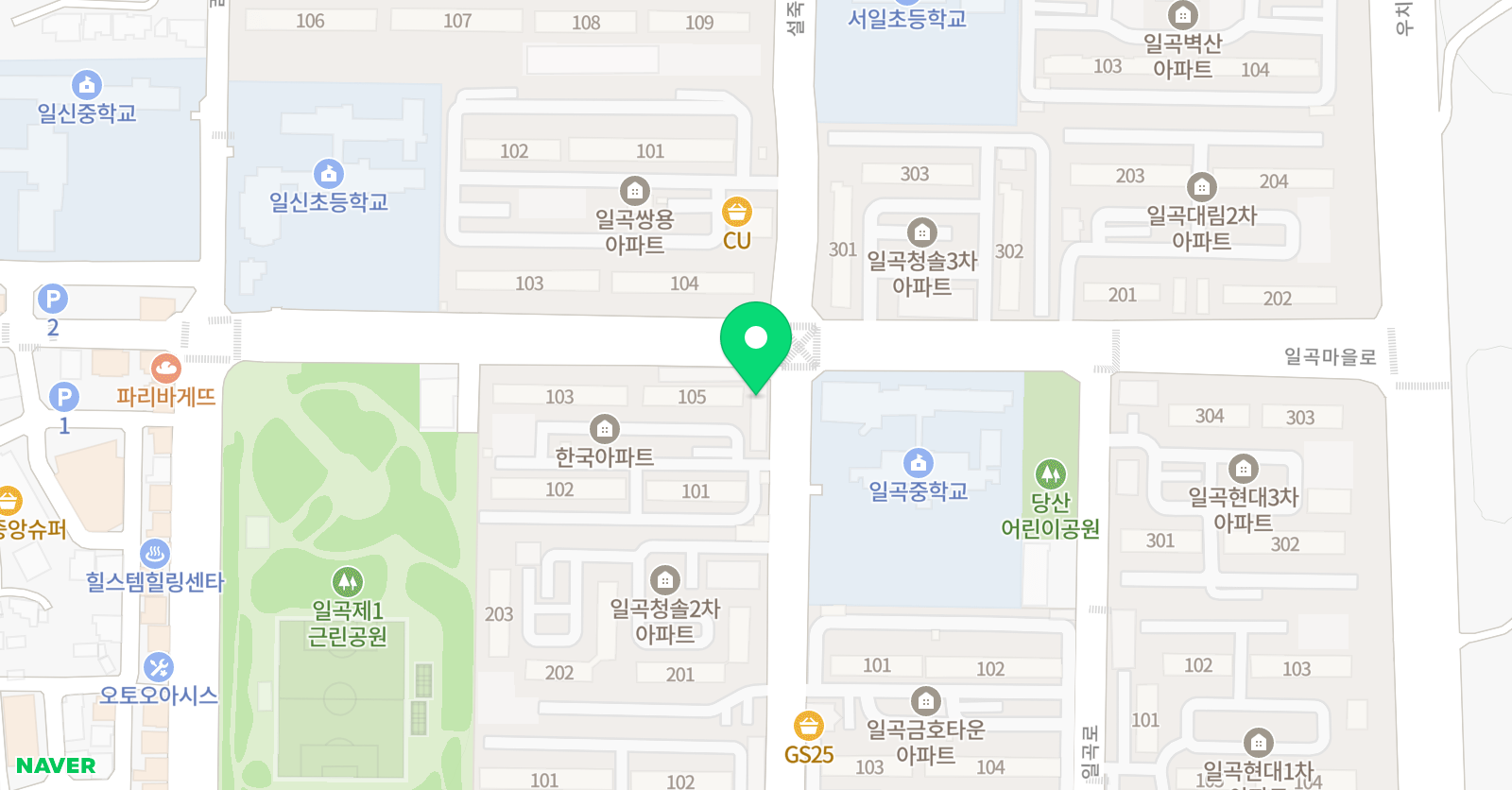 천재 학원 위치