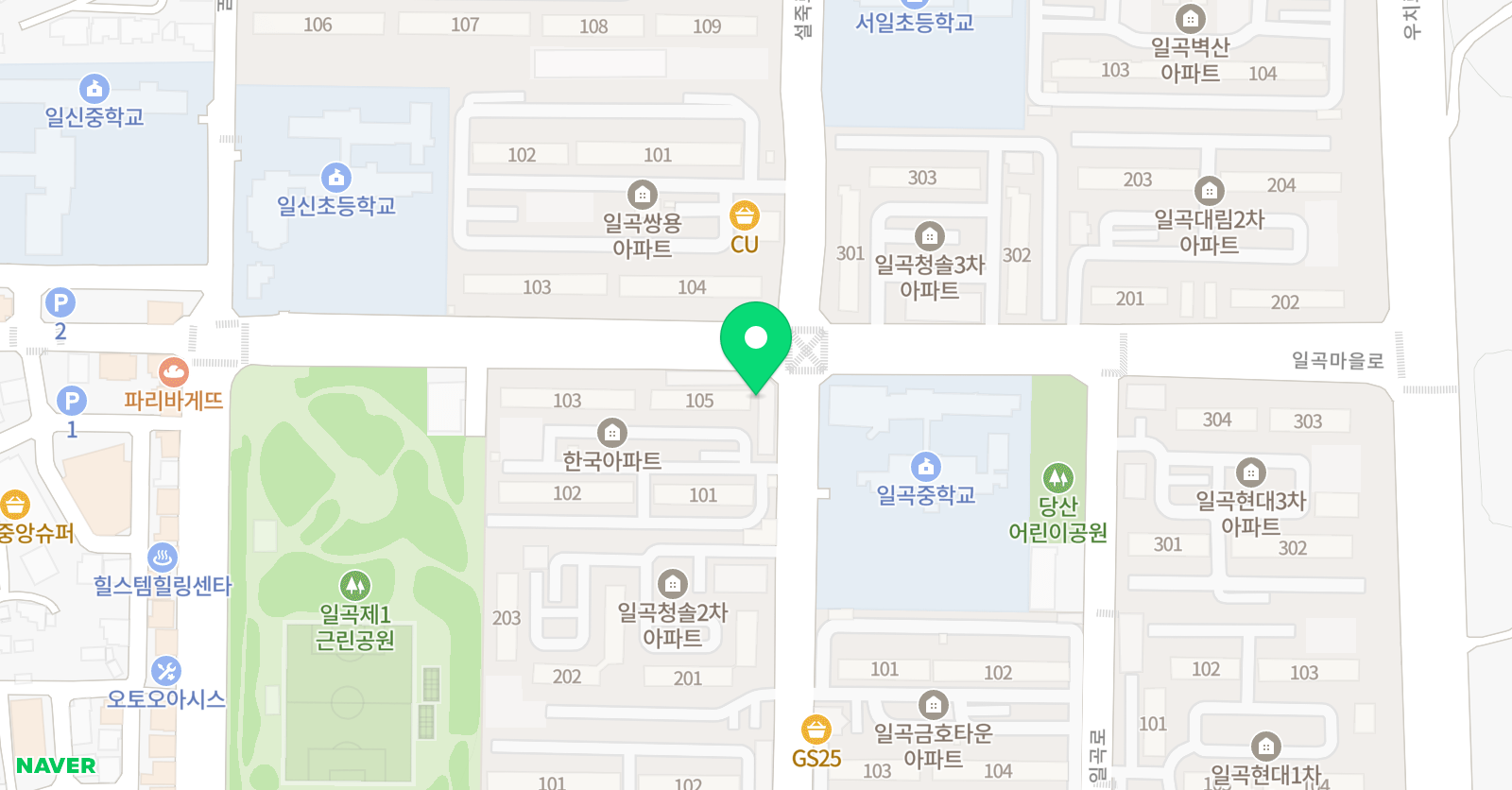월드 태권도 위치