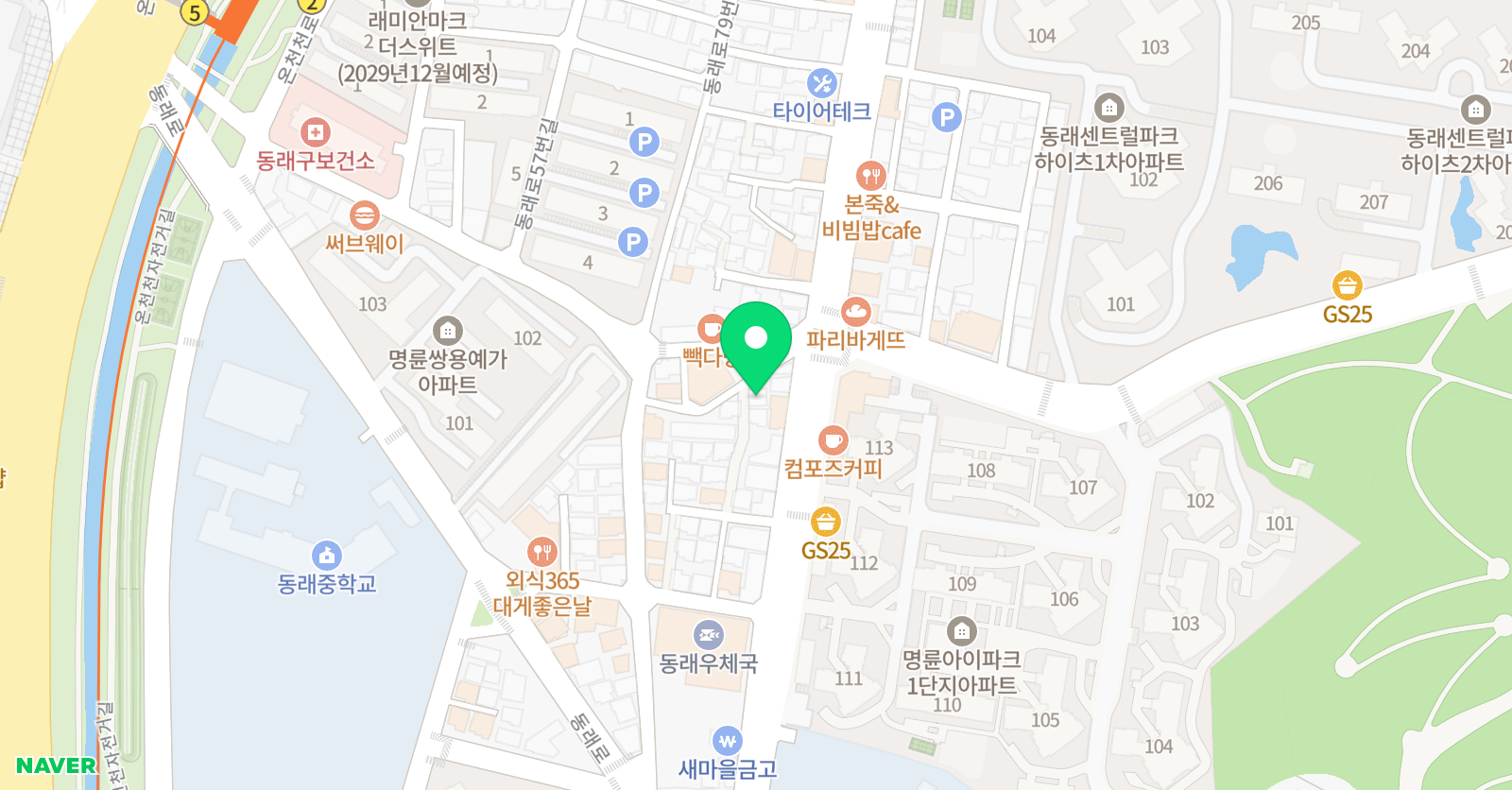베스트학원 위치