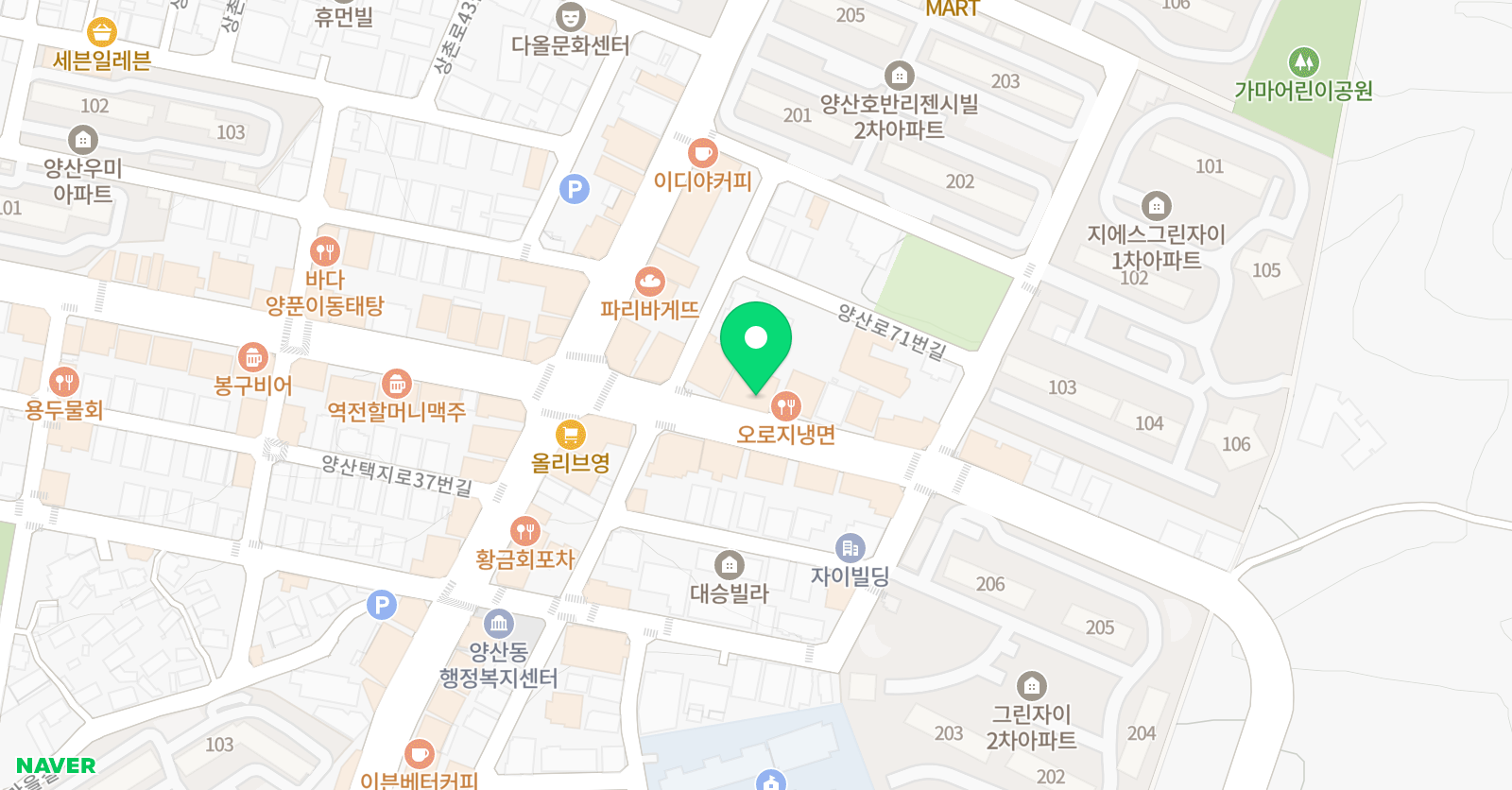 김재현 수학학원 위치