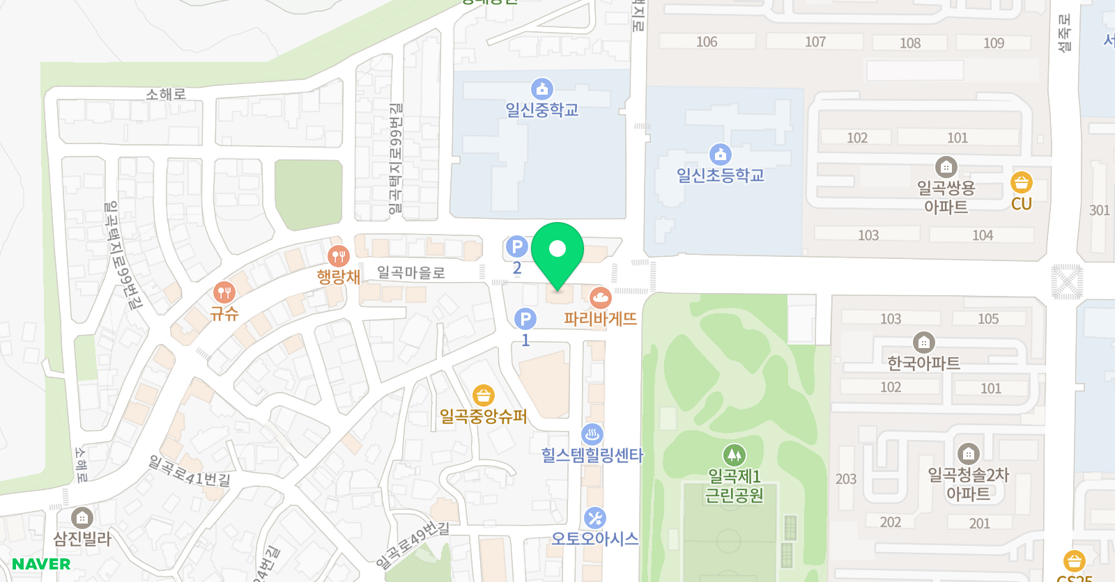 토스잉글리시 일곡캠퍼스 위치