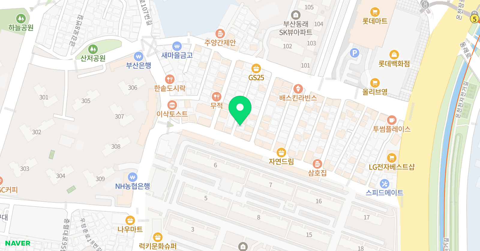 아이케어브릿지 아이케어브릿지 동래캠퍼스 위치