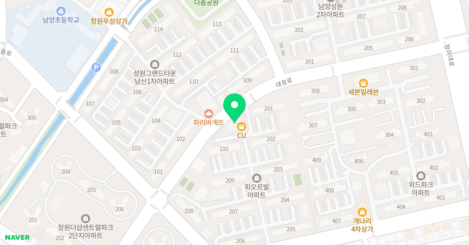 데일리 영어교습소 위치