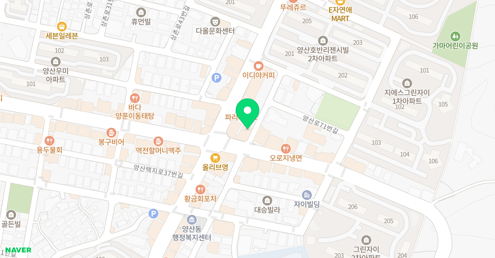 길 수학학원 위치