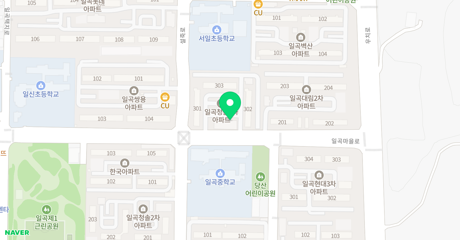 위트니 영어 일곡캠퍼스 위치