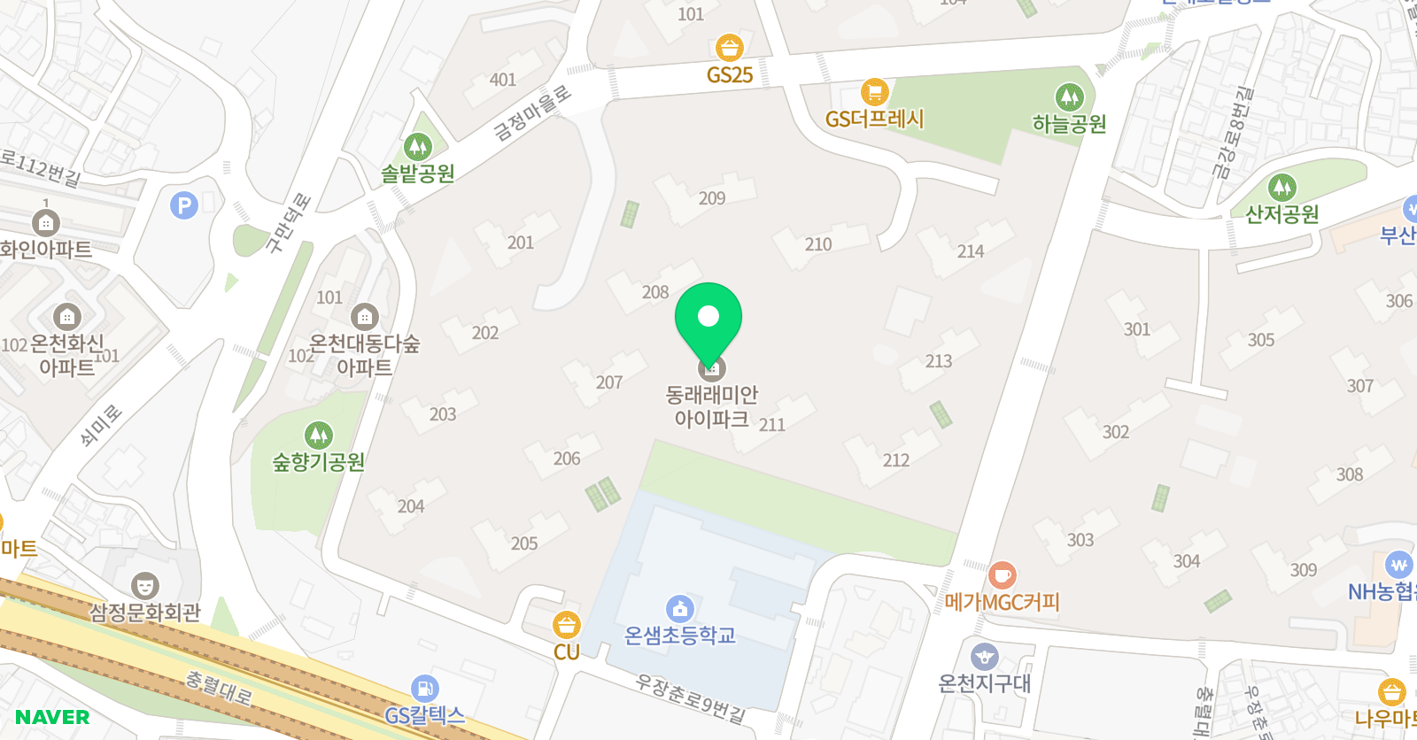 독서심리지도 열림 부산동래미남점 위치