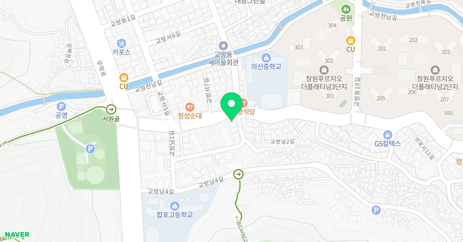 리엔무브댄스아카데미 학원 위치