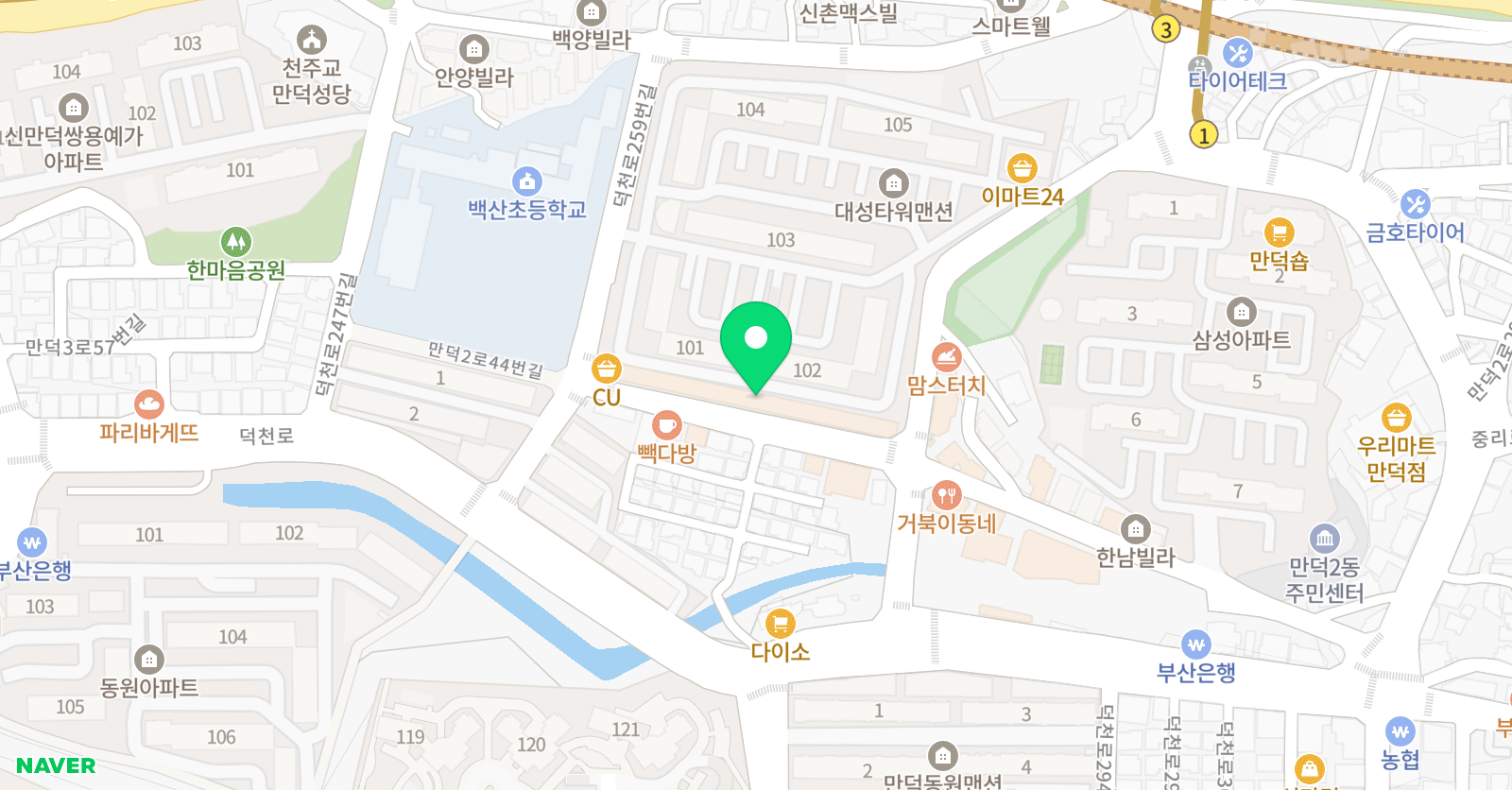 홍 음악교습소 위치