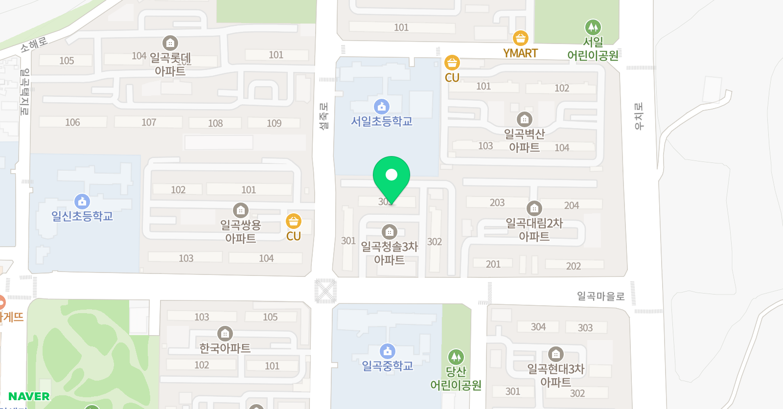 리드인 일곡다온점 위치