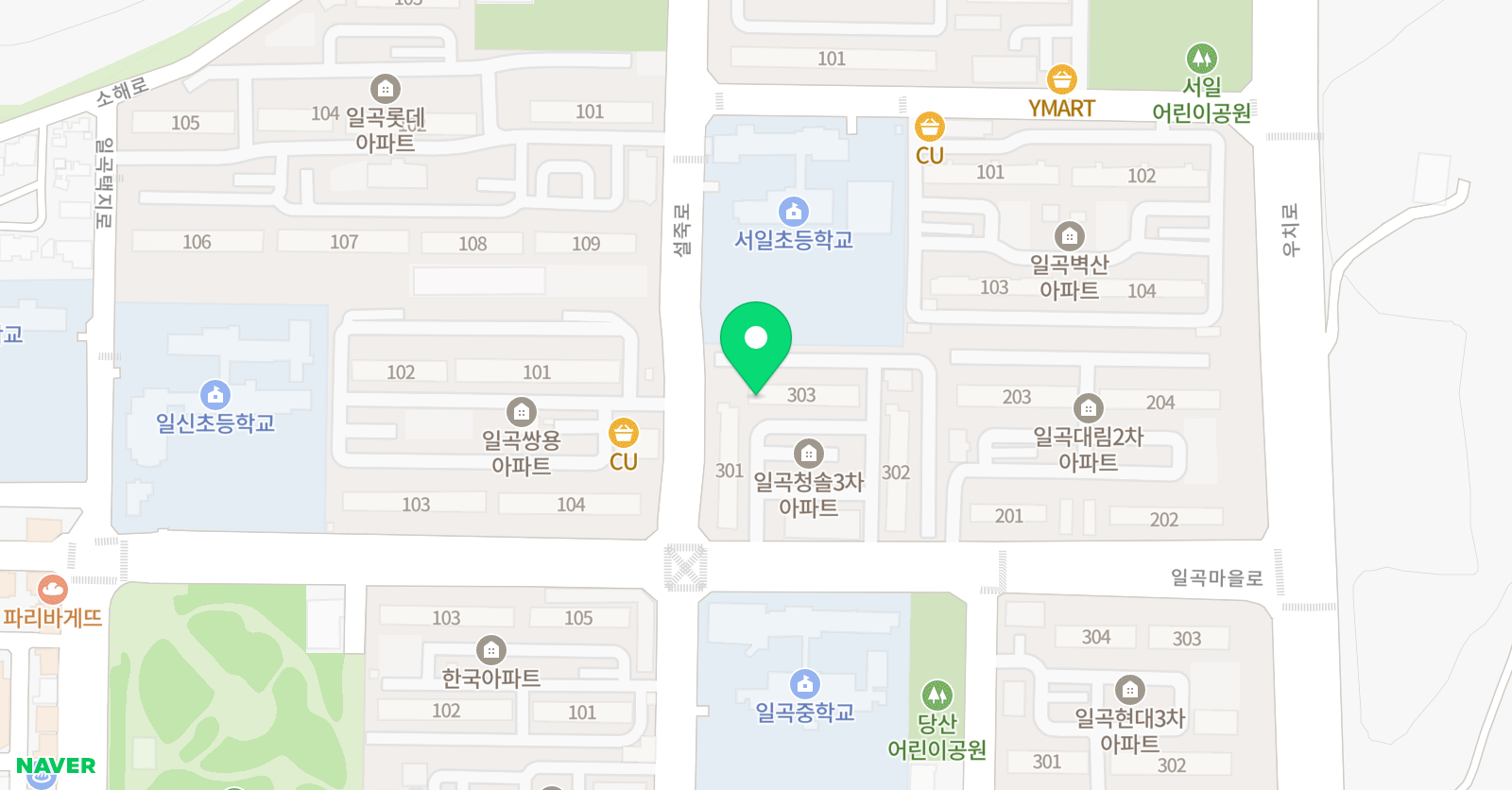 엠베스트 SE 일곡청솔점 위치