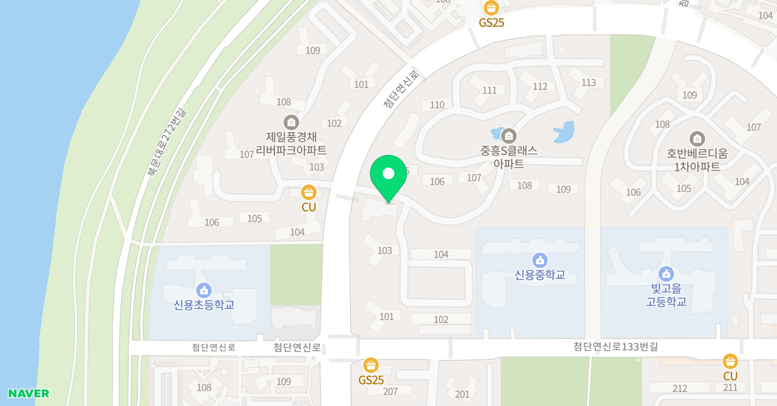 엘린 피아노음악교습소 위치