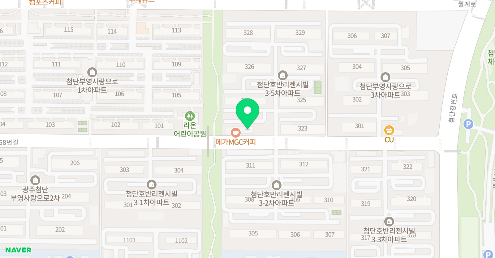 지매쓰 수학전문학원 위치