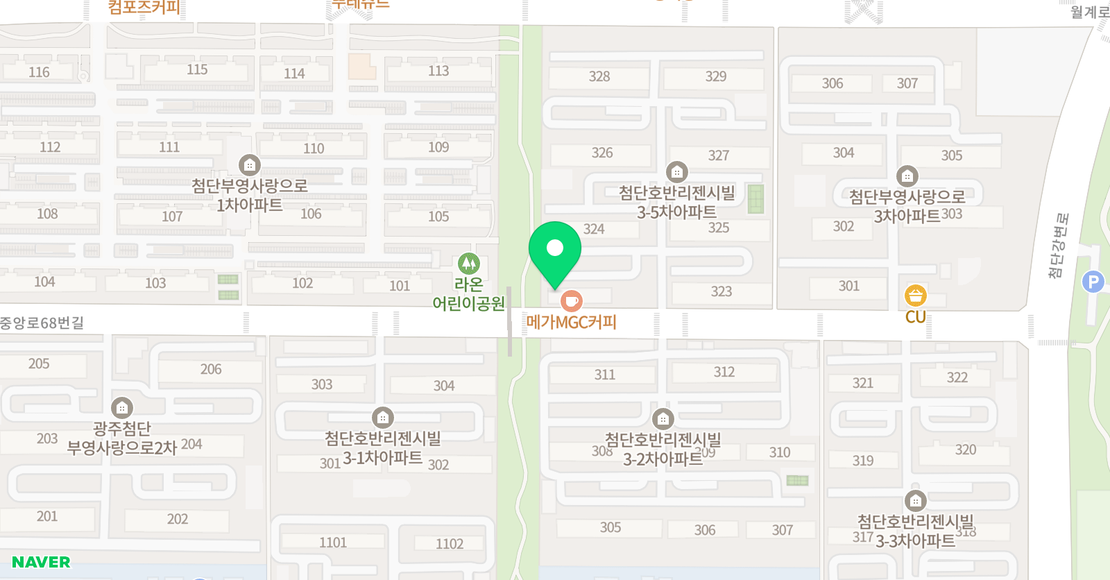 트리플에스 수학학원 위치