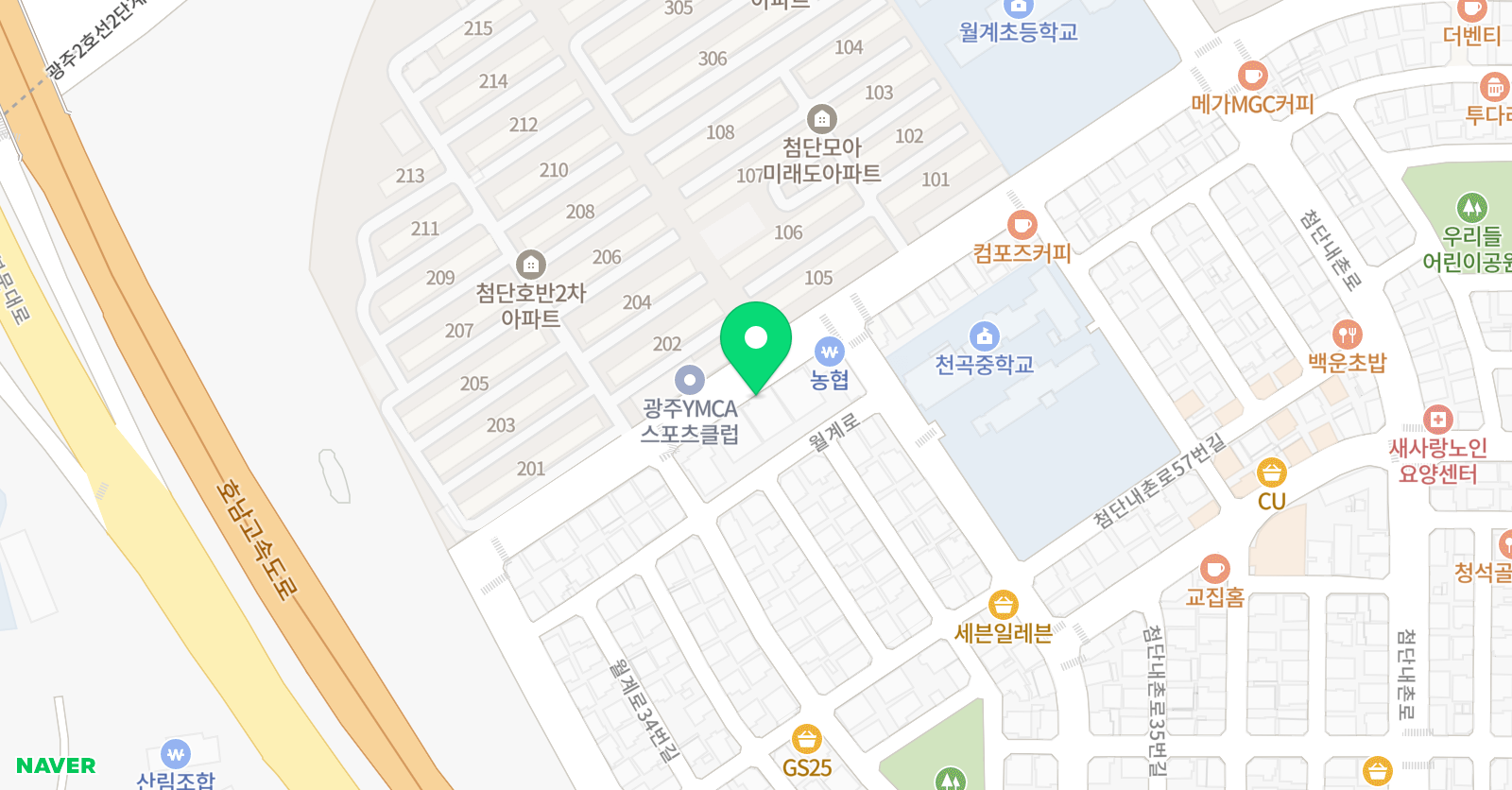 청룡 태권도 위치