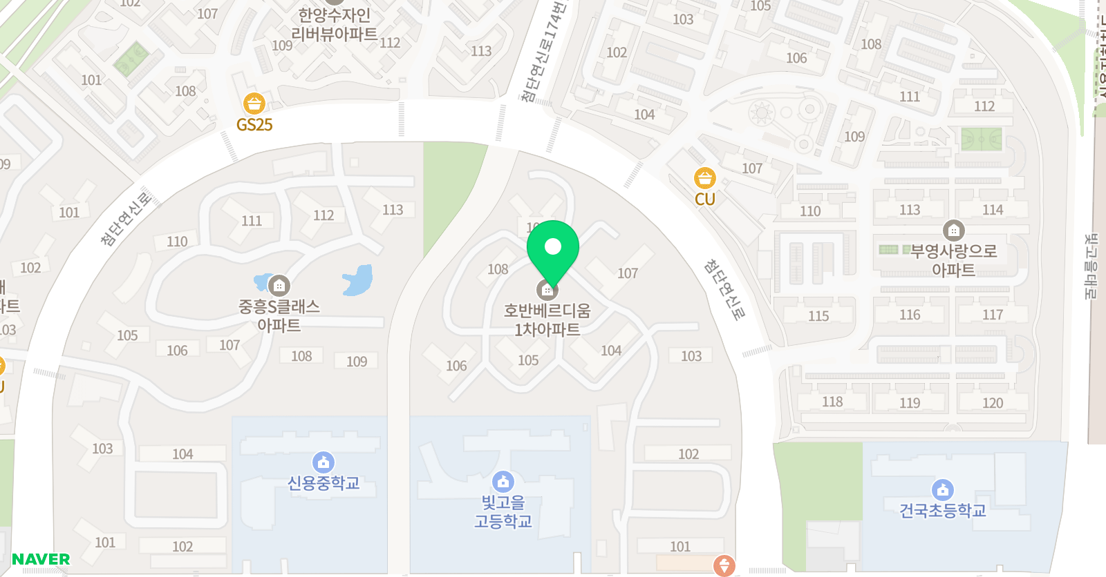아이캔 태권도 위치