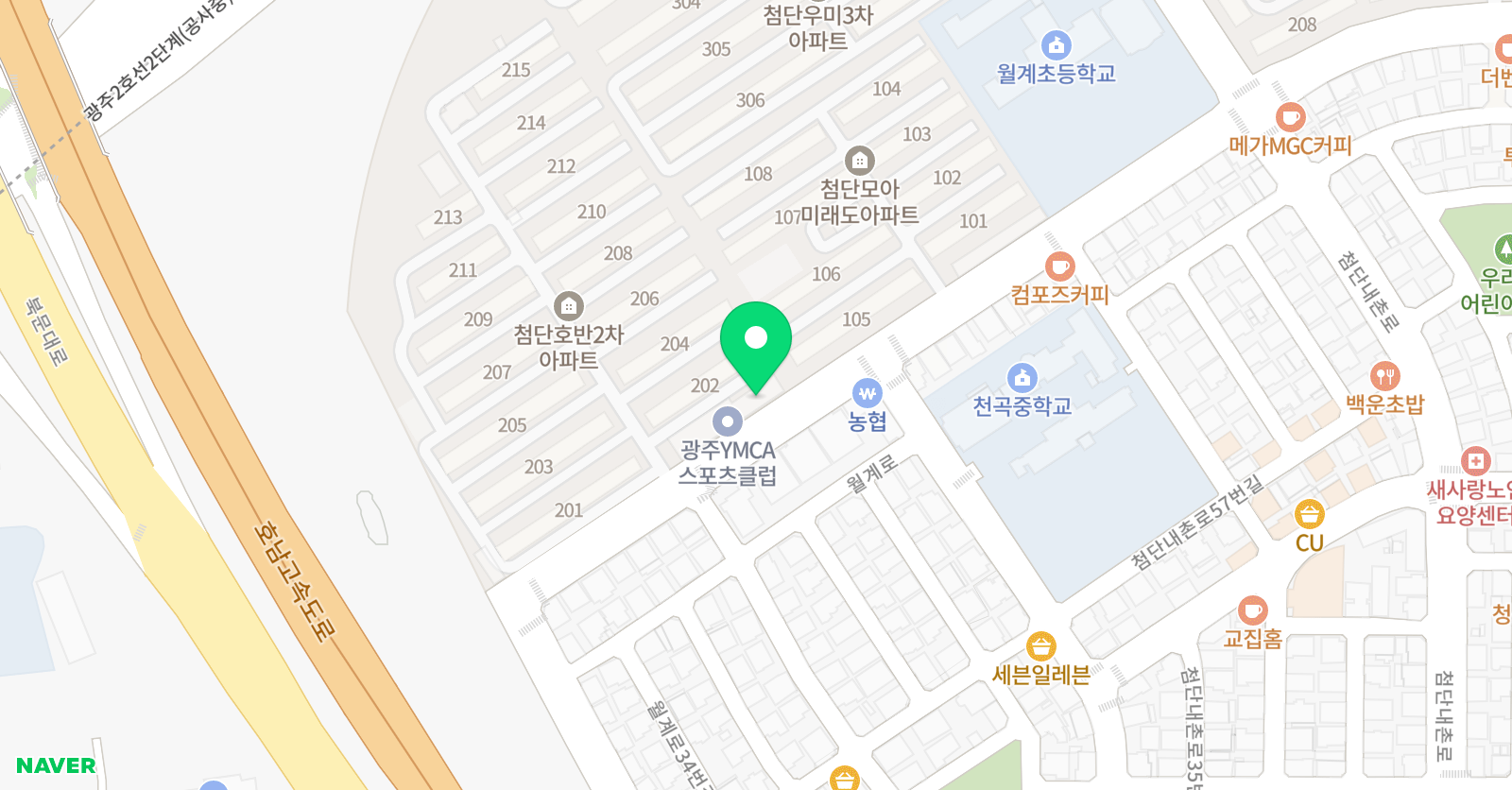 초롱 태권도 위치