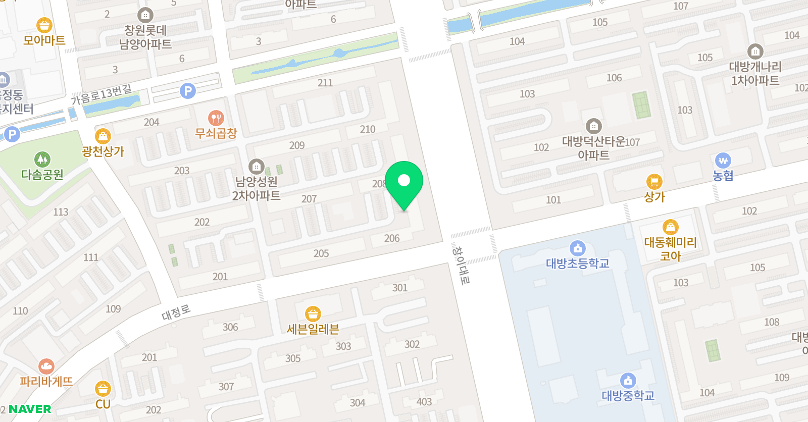 키움 수학교습 위치