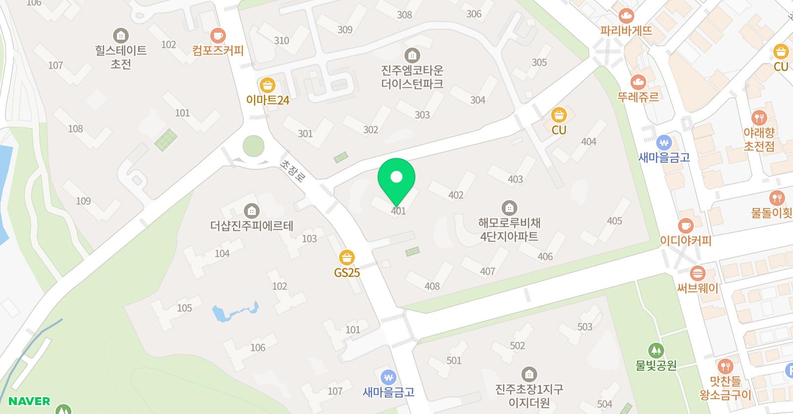 인아트 미술학원 위치