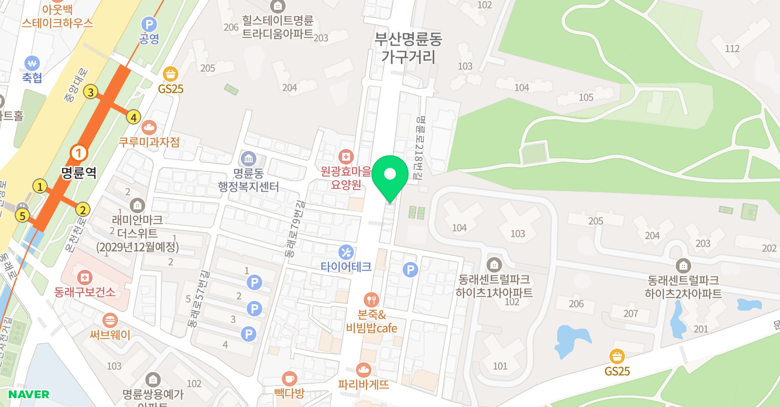 더베스트수학 위치