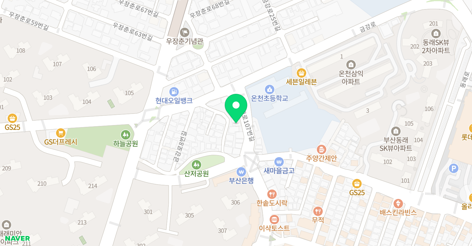 이케이 영어 학원 위치