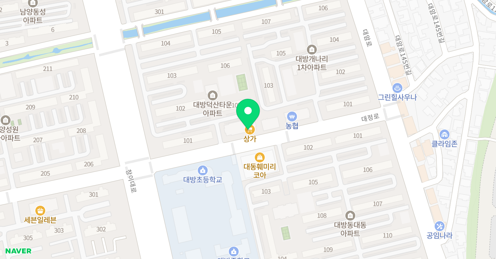 삼성영어 대방덕산교실 위치